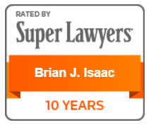 Super Lawyers Award - Brian J. Isaac