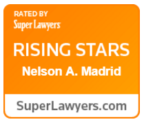 Super Lawyers Rising Stars Award - Nelson A. Madrid