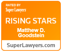 Super Lawyers Rising Stars Award - Matthew D. Goodstein